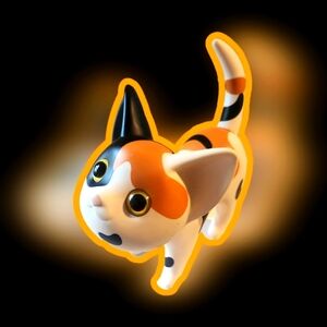 BIG EYE COLLECTIBLE CAT KITTY PIGGY BANK CLASSIC KAT BANKER SEMK DESIGN